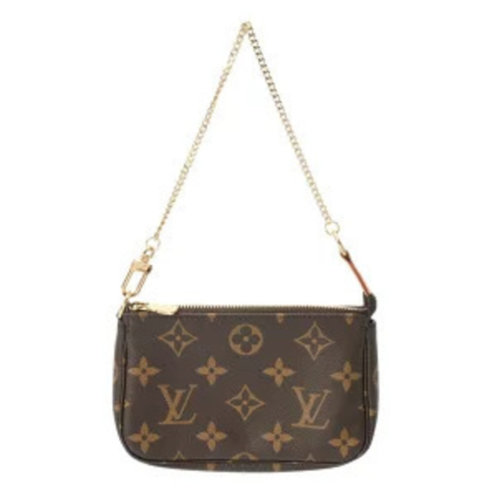 Louis Vuitton Monogram Pochette Accessoires Brown Canvas Accessory Pouch